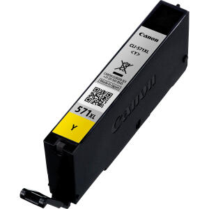 Canon Original Canon Tintenpatrone gelb High-Capacity (0334C001,0334C001AA,334C001,334C001AA,CLI-571XLY,CLI-571YXL)