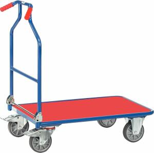 Schiebegriffwagen LF90x60cm blaurot FETRA 3301 Optiliner