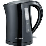 SEVERIN Wasserkocher - 1,5 Liter, schwarz