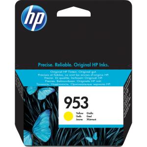 Hewlett Packard (HP) Original HP Tintenpatrone gelb (F6U14AE,F6U14AE#ACU,F6U14AE#BGX,F6U14AE#BGY,953,953Y,953YELLOW,NO953,NO953Y,NO953YELLOW)