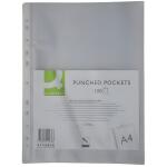 Q-Connect Prospekthülle - A4, 60 mym, genarbt, 100 Stück