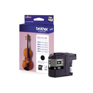 Brother Original Brother Tintenpatrone schwarz (LC-127XLBK)