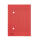 Falken FALKEN Umlaufmappe - A4, rot, Manilakarton, 250 g/qm