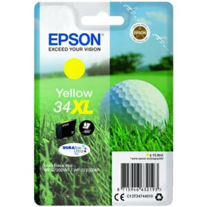 EPSON Original Epson Tintenpatrone gelb High-Capacity (C13T34744010,T347440,34XL,T3474,T34744010)