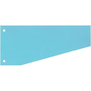 WEKRE Trennstreifen Trapez - 190 g/qm Karton, blau, 100 Stück