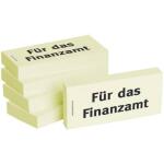 BIZSTIX Haftnotizen "Für das Finanzamt " -...