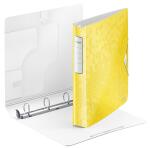 LEITZ 4240 Ringbuch Active WOW A4 4 Ringe 30 mm gelb...