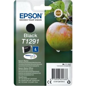 EPSON Original Epson Tintenpatrone schwarz (C13T12914012,T1291,T12914012)