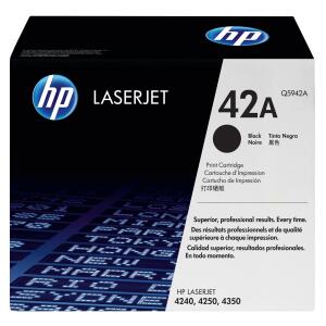 Lasertoner Nr. 42A  schwarz HP Q5942A