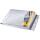 Tyvek Faltentaschen - B4, mit 38 mm-Falte, Spitzboden, 55 g/qm, weiß, 100 Stück