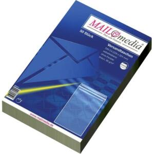 MAILmedia Versandtaschen Recycling - C4 , ohne Fenster, selbstklebend, 90 g/qm, braun, 50 Stück