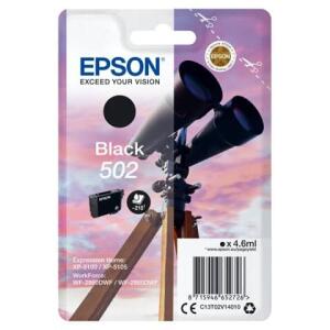 EPSON Original Epson Tintenpatrone schwarz (C13T02V14010,T02V140,502,T02V1,T02V14010)