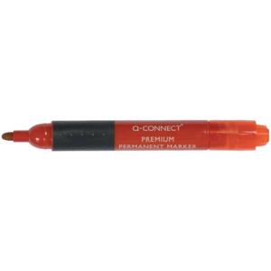 Q-Connect Permanentmarker Premium - ca. 3 mm, rot