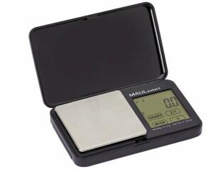 Maul Taschenwaage MAULpocket II - schwarz, 500g