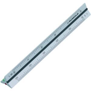 Rumold Präzisions-Dreikant-Maßstäbe 195, 10 cm