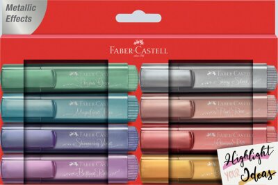 Faber Castell Textmarker TL 46 5 mm Metallic 8er