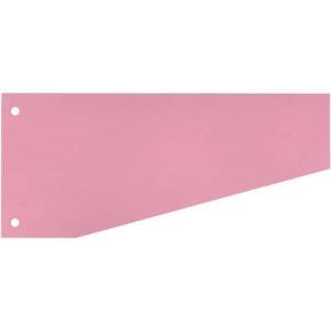 WEKRE Trennstreifen Trapez - 190 g/qm Karton, rot, 100 Stück