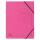 Exacompta EXACOMPTA Sammelmappe - A4, 355 g/qm, Gummizug, rosa