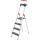 HAILO Alu-Sicherheitsleiter L100 TopLine - 4 Stufen