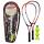 BEST Sport&Frei  Best Powerbadminton Set  2 Schläger 3 Bälle Tasche, 6teilig: 2 Powerbadmintonschläger aus Aluminium, Farbe: rot, Länge: 58 cm, Breite: 22 cm 3 Powerbadmintonbälle aus, PVC-Material, Farbe: gelb 1 Tragetasche Farbe: schwarz, ab 3 Jahren