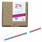 WISSNER  Re Plastic Rechenkette  bis 20 rot blau,...