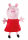 Jazwares  Peppa Pig Plüsch 19cm  mit Sound Peppa Wutz, mit typischen Geräuschen aus der Serie, aus Polyester,, Jazwares