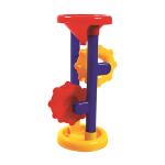 Sandmühle 32cm Kunststoff dreifarbig, 15x13x32cm,...