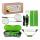 IDENA Idena 2in1 Badmintonset mit Netz 70x30x12cm, inkl 2 Federbälle
