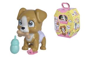 Pamper Petz Hund Welpe mit Zubehör, süßes Tierbaby