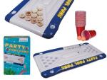 OUT OF THE BLUE  Luftmatratze Pong Game  mit Becher und 2...
