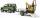 Bruder Spielwaren  Landrover Defender+ Anh.  Jcb Microbagger+Arbeiter