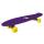 Skateboard lila PP Kunststoff, Deck: 57 x 15 cm Räder aus PVC