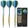 Dartpfeile Typhoon 3 Stück 14g 16g 18g, 3 Stück, mit Messingkopf