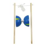 Diabolo Set blau grün, 1 Diabolo Doppelrolle aus...