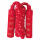 BEST Sport&Frei  Springseil 200cm rot  Springseil aus PP-Material, Ø 13 mm,, Seil mit weichen ergonomischen Schaumgriffen