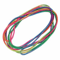 BEST Sport&Frei  Gummitwist 500cm  Regenbogenfarben,...