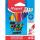 Maped 862812 - ergonomische Drei-Kant-Buntstifte, Farbstifte COLORPEPS STRONG MINI - besonders stabile Mine 3,2 mm - 12x Stifte