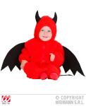 Babykostüm Teufelchen Overall mit Kapuze, 2...