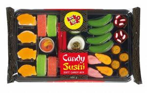 Conceptfood  Candy Sushi  300g, Soft Candy Mix aus Marshmallows, Schaum- und Fruchtgummi,, gefüllten Fruchtgummi-Sticks,, Lakritze und Zuckergelee-Kugeln, Look-O-Look