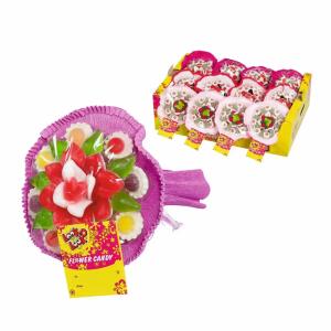 Conceptfood  Flower Candy  145g, gebundener Strauß aus Fruchtgummi und Schaumzucker,, Look-O-Look