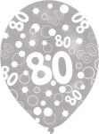 AMSCAN EUROPE 6 Zahlenballons 80 Global