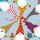 Weihn.Zelltuchserviette 33x33cm PAPER+DESIGN 193418  3lag
