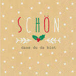 STEWO INTERNATI  Serviette 33x33cm FSC-Mix  Malea braun,...