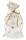 Bodenbeutel PP 10er 18x30cm goldene Sterne, transparent mit Golddruck