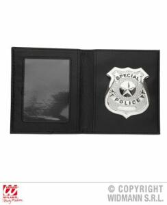 WIDMANN S.R.L.  Polizeiabzeichen in  Brieftasche