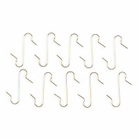 Kugelaufhänger S Haken gold 14330 Bt 50 St