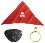 WIDMANN S.R.L.  Piratenset mit Bandana  Augenklappe, Ohrring