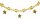 WIDMANN S.R.L.  Girlande Happy New Year  3 m, gold, holografisch