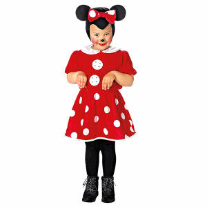 WIDMANN S.R.L.  Kleinkindkostüm Mäuschen  110 cm, Kleid und, Kopfbedeckung