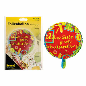 IDENA  Idena Folienballon 45cm  Schulanfang